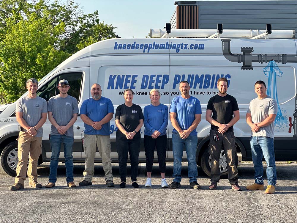 Knee Deep Plumbing Services Team